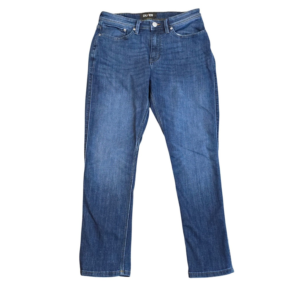 DU/ER L2X Relaxed Taper Performance Denim Jeans Blue Mens 30x30 MFLR4504‎